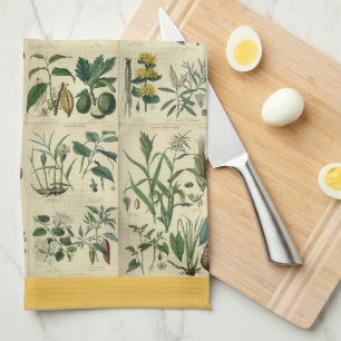 Illustratie Flora Theedoek