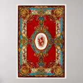  illustratie Floral Pattern Poster (Voorkant)