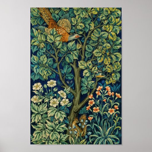 illustratie Floral Pattern Poster (Voorkant)
