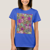  illustratie Floral Pattern T-shirt (Voorkant)