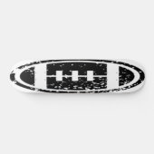 Illustratie football Pictogram Vector Persoonlijk Skateboard (Horizontaal)