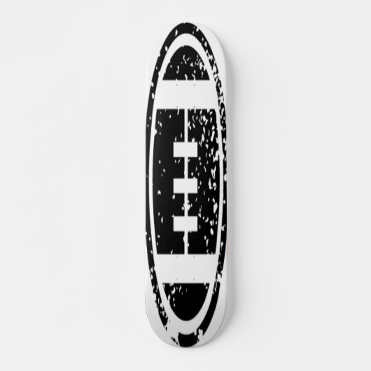 Illustratie football Pictogram Vector Persoonlijk Skateboard (Voorkant)