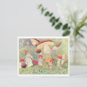  illustratie Forest Children Elsa Beskow Briefkaart (Staand voorkant)