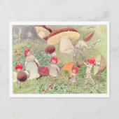  illustratie Forest Children Elsa Beskow Briefkaart (Voorkant)