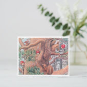  illustratie Forest Children Elsa Beskow Briefkaart (Staand voorkant)