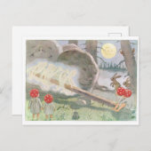 illustratie Forest Children Elsa Beskow Briefkaart (Voorkant / Achterkant)