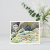  illustratie Forest Children Elsa Beskow Briefkaart (Staand voorkant)