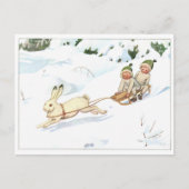 illustratie Forest Children Elsa Beskow Briefkaart (Voorkant)
