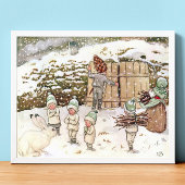  illustratie Forest Children Elsa Beskow Poster