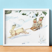  illustratie Forest Children Elsa Beskow Poster