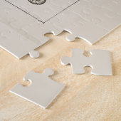  ILLUSTRATIE FOSSILS CHART JIGSAW PUZZLE LEGPUZZEL (Zijkant)