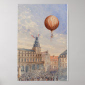 Illustratie  Frankrijk Poster (Voorkant)