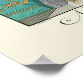 Illustratie Franse Mode George Barbier Poster (Hoek)