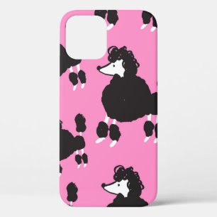 Illustratie  franse poedel naadloos patter Case-Mate iPhone case