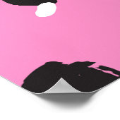 Illustratie  franse poedel naadloos patter poster (Hoek)