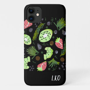 Illustratie "Fruit Salad Kiwi Watermelon Greenery" Case-Mate iPhone Case