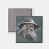 Illustratie Gandalf Magneet (Voorkant / Achterkant)