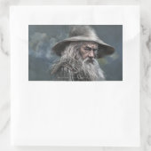 Illustratie Gandalf Rechthoekige Sticker (Tas)