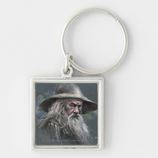 Illustratie Gandalf Sleutelhanger (Voorkant)