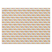 Illustratie gestapelde Teacups Teatime Tafelkleed (Voorkant (Horizontaal))