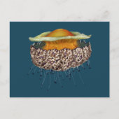 Illustratie: gevloeide eikwal briefkaart (Voorkant)