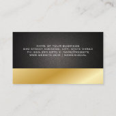 Illustratie Gold Truck | Veiling Visitekaartje (Achterkant)