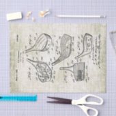  illustratie Golf Club uit de jaren 20 Tissuepapier (Craft)