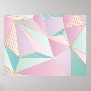 (illustratie) gouden achtergrond, abstracte arti poster