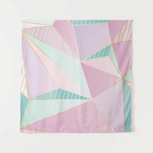 (illustratie) gouden achtergrond, abstracte arti wandkleed (Voorkant)
