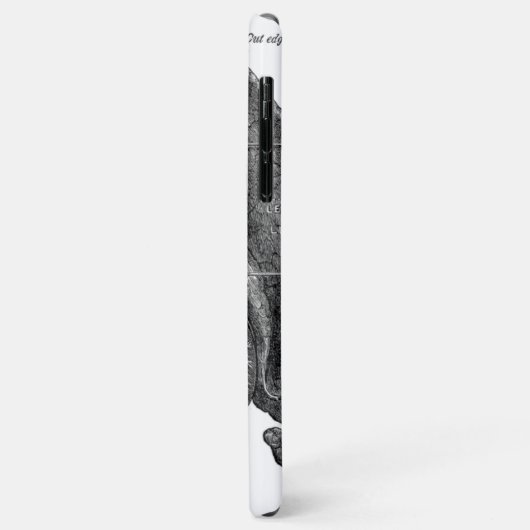  illustratie Gray's Anatomy Heart Lungs Case-Mate iPhone Case (Achterkant/links)