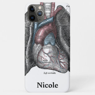 illustratie Gray's Anatomy Heart Lungs Case-Mate iPhone Case