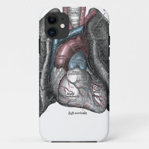  illustratie Gray's Anatomy Heart Lungs Case-Mate iPhone Case