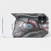 illustratie Gray's Anatomy Heart Lungs Case-Mate iPhone Case (Achterkant (horizontaal))