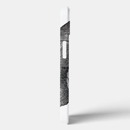  illustratie Gray's Anatomy Heart Lungs Case-Mate iPhone Case (Achterkant / Rechts)