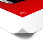 Illustratie GTI-Poster Peugeot 205 Poster (Hoek)