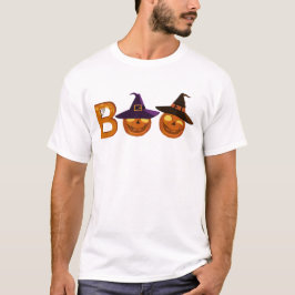 Illustratie Halloween Boo   T-shirt