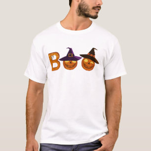 Illustratie Halloween Boo   T-shirt