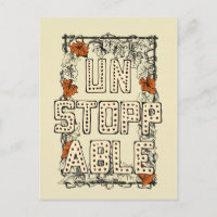 Illustratie handschrift onstopbaar