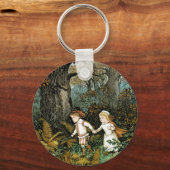 Illustratie Hansel en Gretel Sleutelhanger (Voorkant)