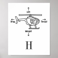 Illustratie helikopter helikopter op maat