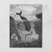 Illustratie Hoesje "20.000 collega's onder het Zee Briefkaart (Voorkant)