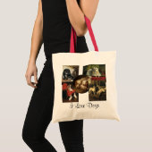  illustratie Honden en Puppies! Tote Bag (Voorkant (product))
