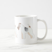 Illustratie Hondenras van Wire Fox Terrier Illustr