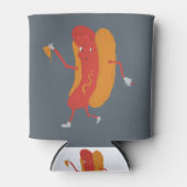 Illustratie Hot Dog Blikjeskoeler (Voorkant)