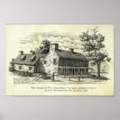  illustratie House Norristown PA Poster (Voorkant)