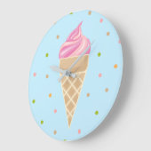 Illustratie ijsvorming grote klok (Hoek)