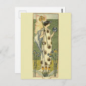 Illustratie illustratie  kunst en ambachten briefkaart (Voorkant / Achterkant)