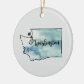 Illustratie illustratie schilderen in Washington S Keramisch Ornament (Links)