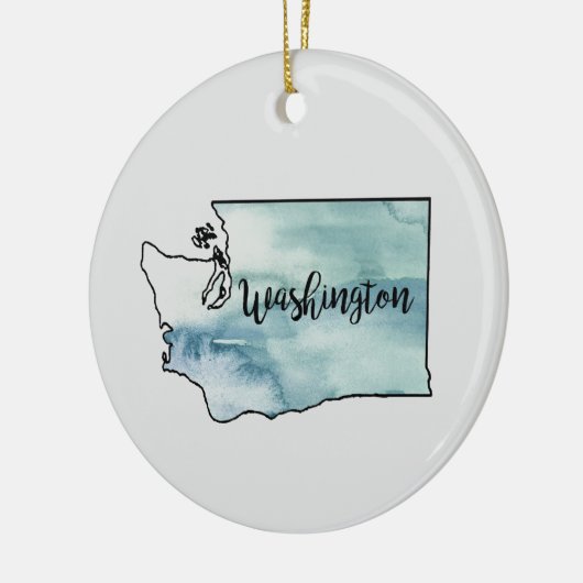 Illustratie illustratie schilderen in Washington S Keramisch Ornament (Links)