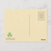 illustratie - Irish Castle en Harp Briefkaart (Achterkant)